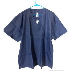 Fashion Castle NWT NOS Nurse Scrub Charcoal 2X Veterinarian Medical Nurse Dental
